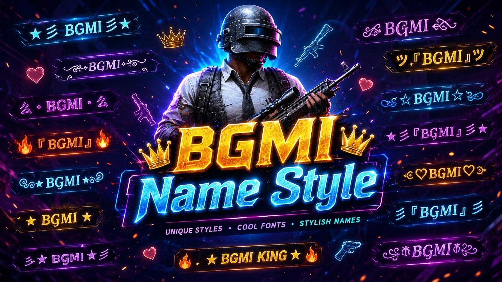 BGMI Name Style